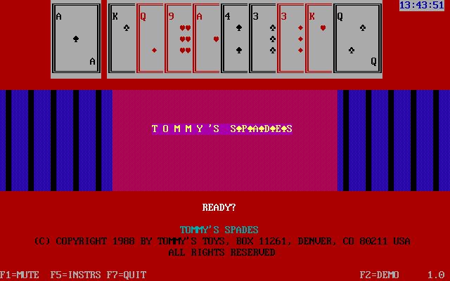 Tommy's Spades Tommy's Spades