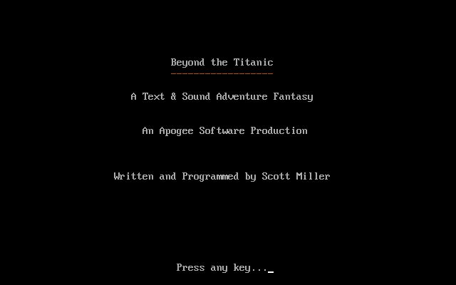Beyond the Titanic Beyond the Titanic