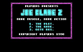 Joe Blade Joe Blade