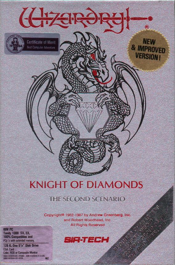 Wizardry II: The Knight of Diamonds Wizardry II: The Knight of Diamonds