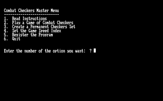 Combat Checkers Combat Checkers