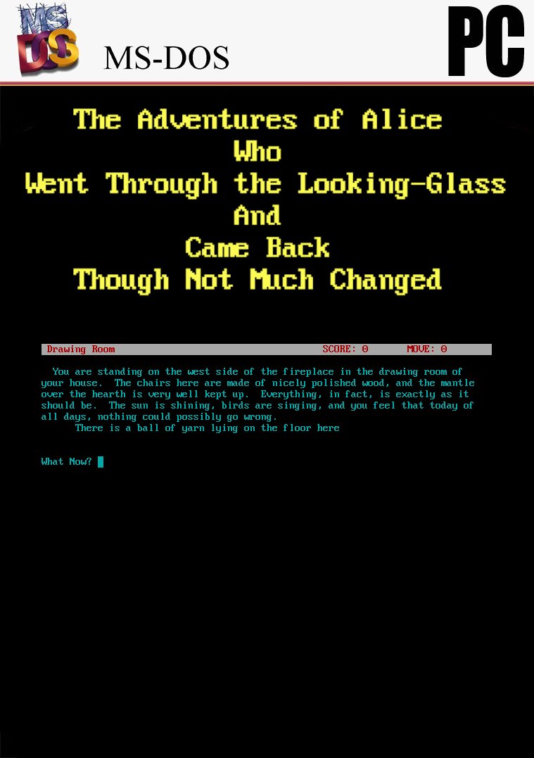 The Adventures of Alice who Went Through the Looking-Glass and Came Back Though Not Much Changed The Adventures of Alice who Went Through the Looking-Glass and Came Back Though Not Much Changed