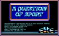 A Question of Sport
