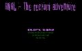 ANAL: The Rectum Adventure