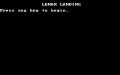 Lunar Landing