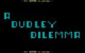 A Dudley Dilemma