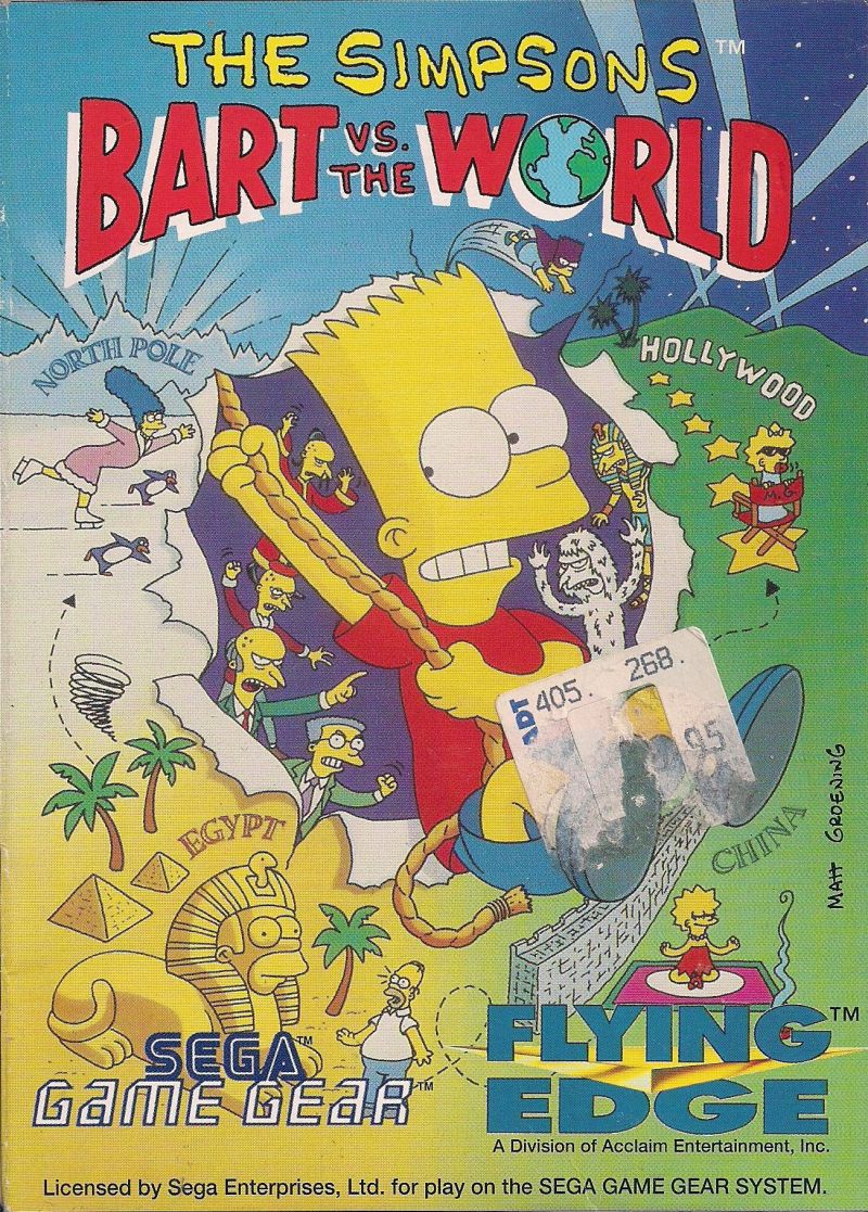 The Simpsons : Bart vs. The World