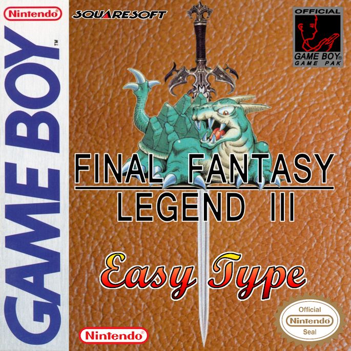 Final Fantasy Legend III - EasyType