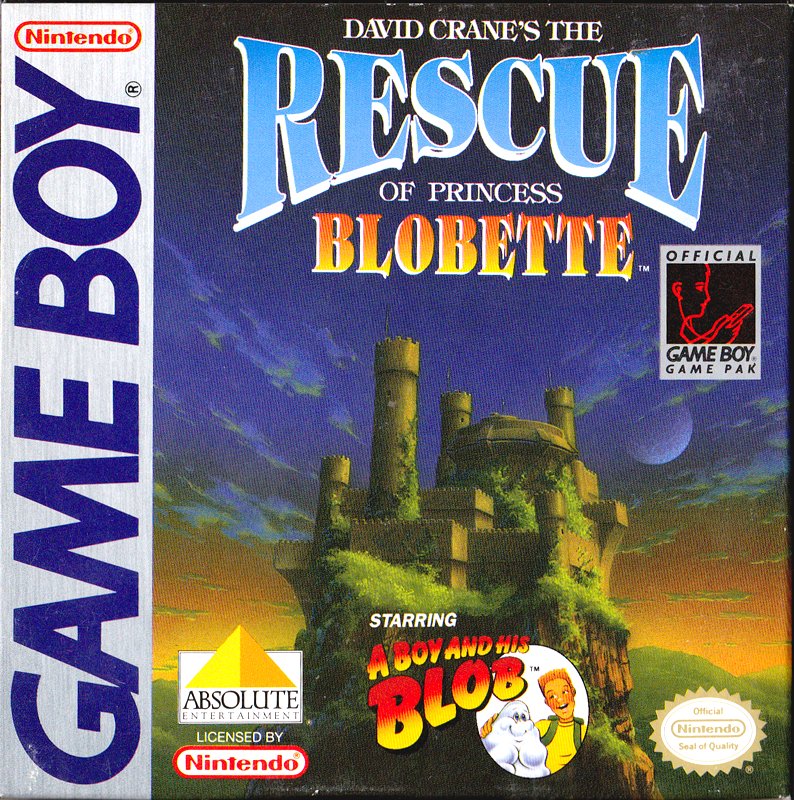 David Crane's The Rescue of Princess Blobette Starring A Boy and his Blob David Crane's The Rescue of Princess Blobette Starring A Boy and his Blob