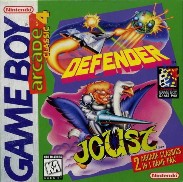 Arcade Classic No. 4 - Defender & Joust Arcade Classic No. 4 - Defender & Joust