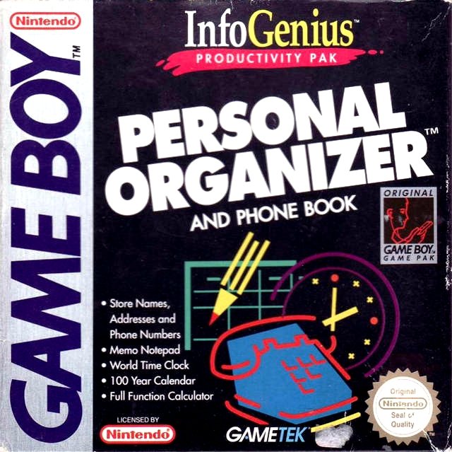 InfoGenius Systems: Personal Organizer with Phone Book