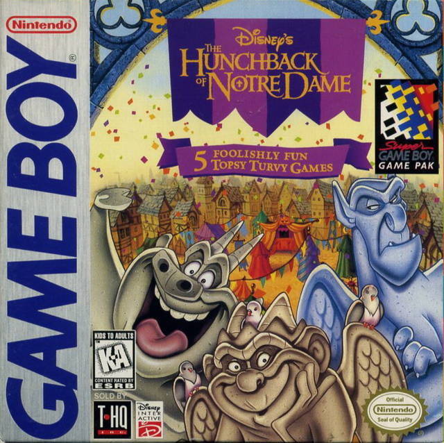 Disney's The Hunchback of Notre Dame: Topsy Turvy Games