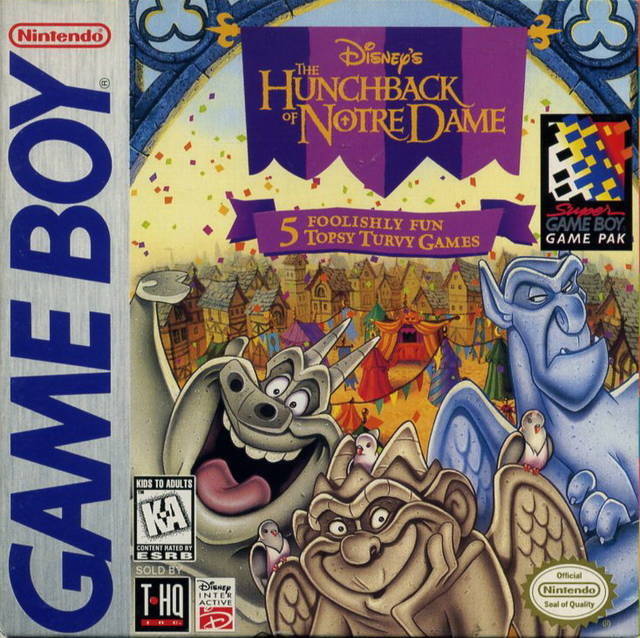 Disney's The Hunchback of Notre Dame: Topsy Turvy Games Disney's The Hunchback of Notre Dame: Topsy Turvy Games
