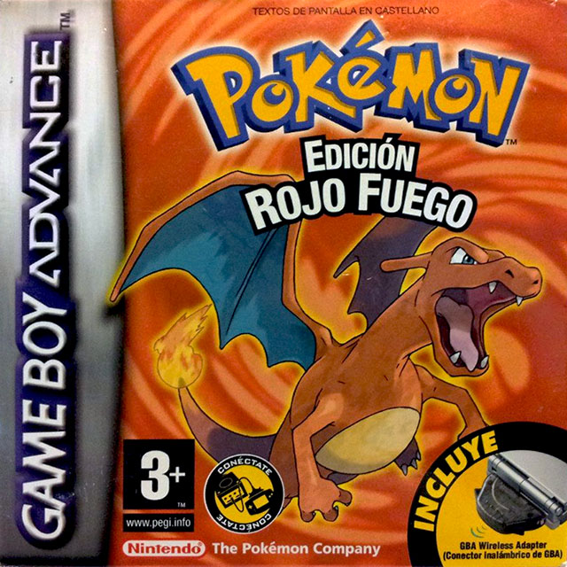 Pokémon Edición Rojo Fuego