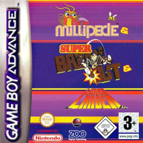 Millipede, Super Breakout, Lunar Lander Millipede, Super Breakout, Lunar Lander