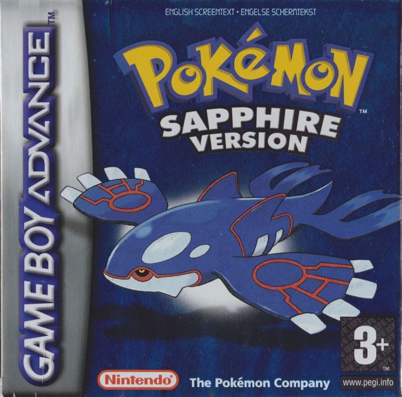 Pokémon Sapphire Version Pokémon Sapphire Version