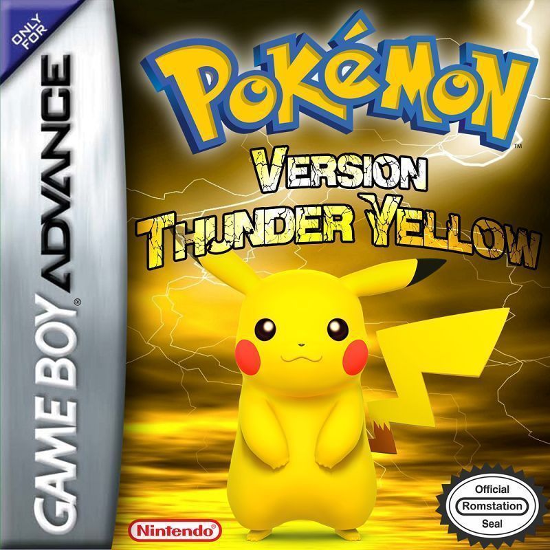 pokemon yellow hacked rom.