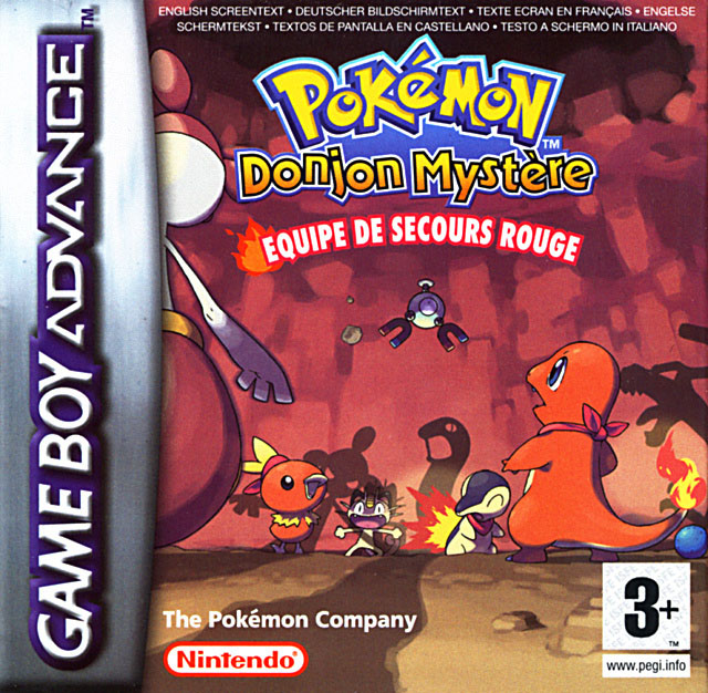 Pokémon Donjon Mystère : Équipe de secours rouge Pokémon Donjon Mystère : Équipe de secours rouge