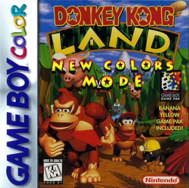 Donkey Kong Land: New Colors Mode Donkey Kong Land: New Colors Mode