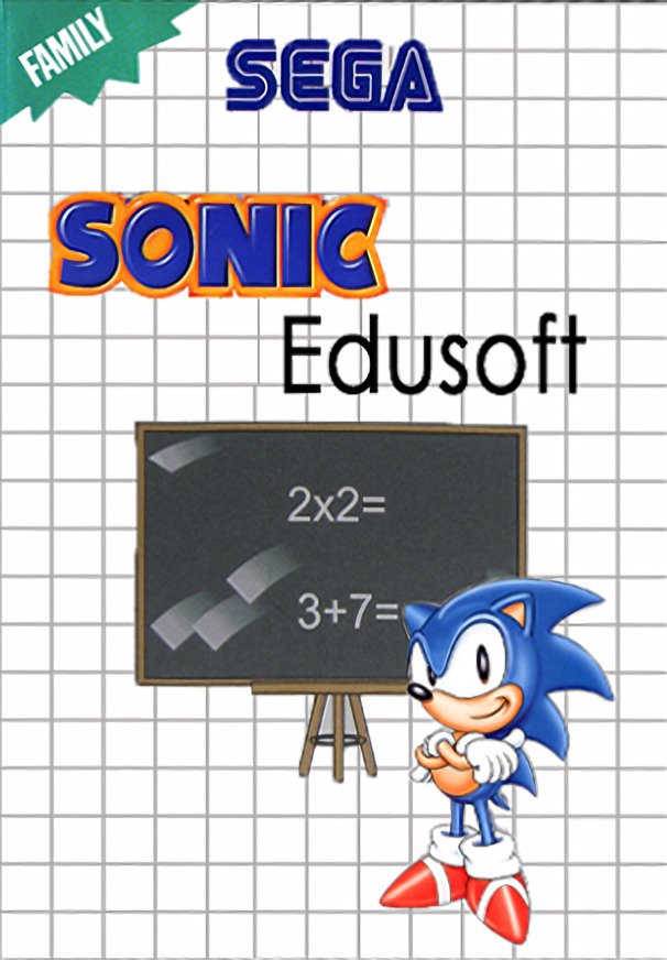 jeux retro Sonic 1 sur sega master system 