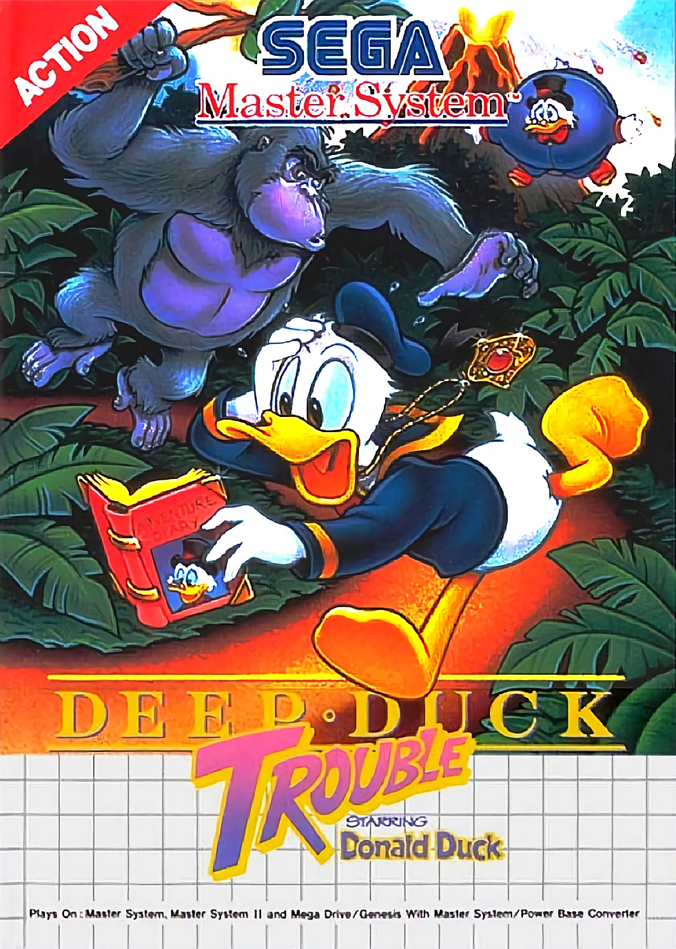 Deep Duck Trouble starring Donald Duck