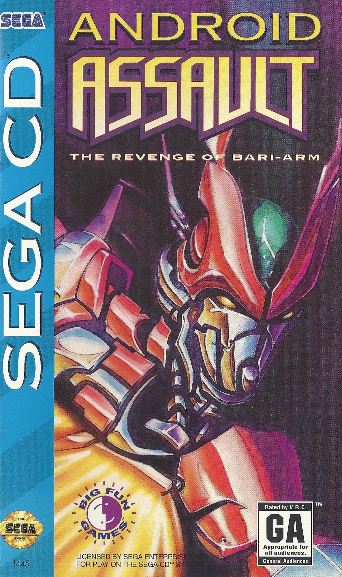 Android Assault: The Revenge of Bari-Arm Android Assault: The Revenge of Bari-Arm