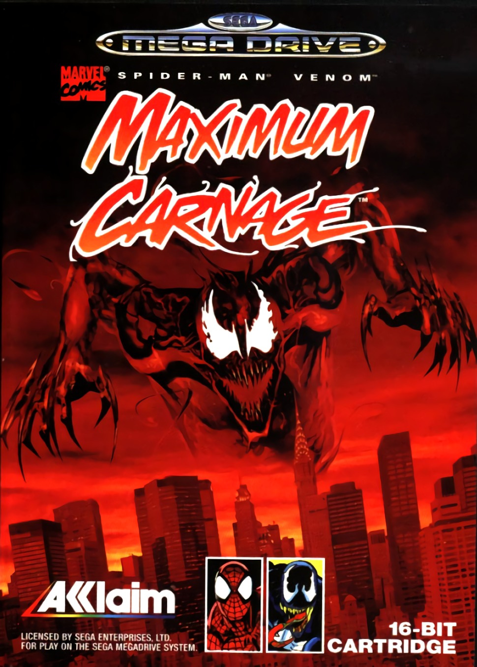 Spider-Man and Venom: Maximum Carnage Spider-Man and Venom: Maximum Carnage