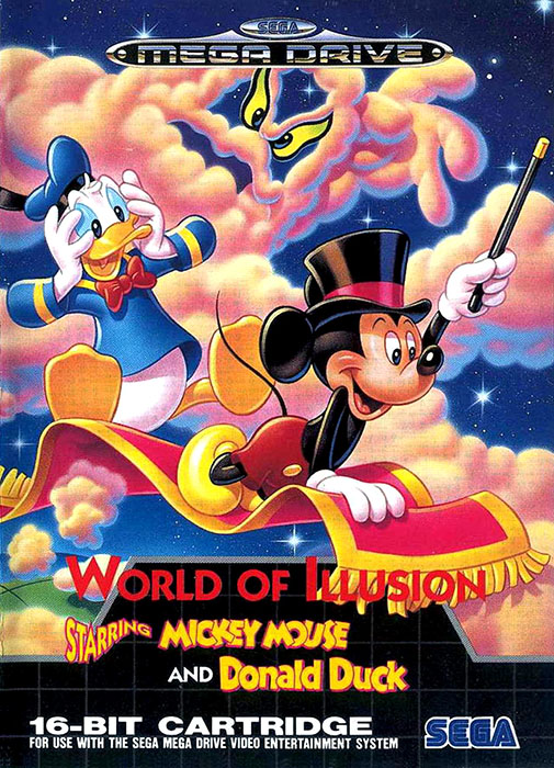 World of Illusion starring Mickey Mouse and Donald Duck World of Illusion starring Mickey Mouse and Donald Duck