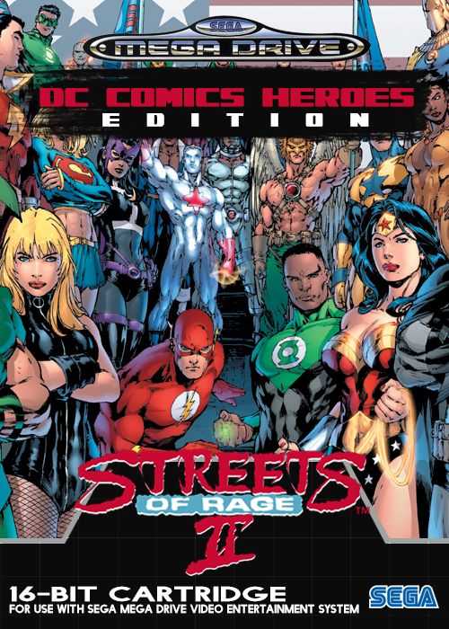 Streets of Rage 2: DC Comics Heroes Edition Streets of Rage 2: DC Comics Heroes Edition