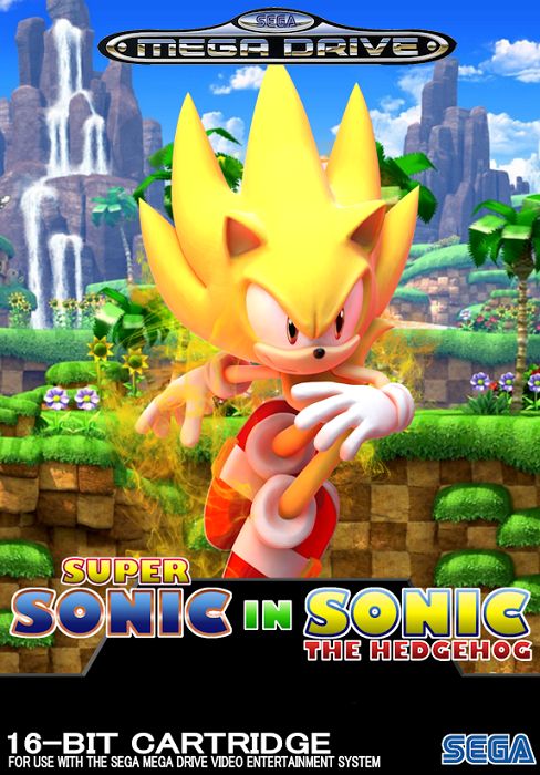 Super Sonic in Sonic the Hedgehog Super Sonic in Sonic the Hedgehog