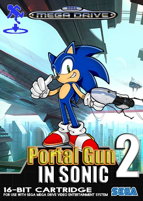 Portal Gun in Sonic 2