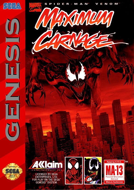 Spider-Man and Venom: Maximum Carnage Spider-Man and Venom: Maximum Carnage