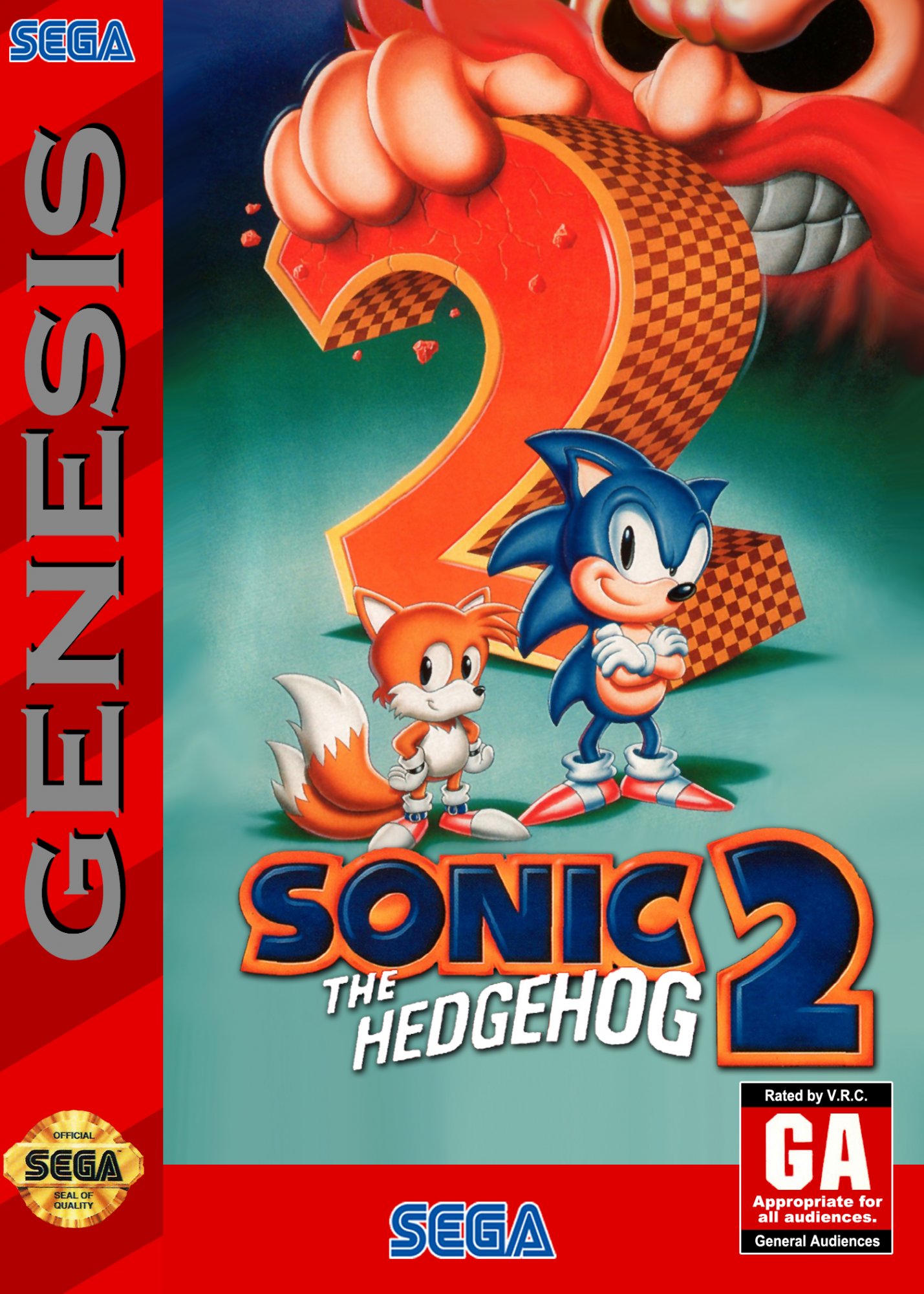 Sonic the Hedgehog 2 (1992), Mega Drive Game