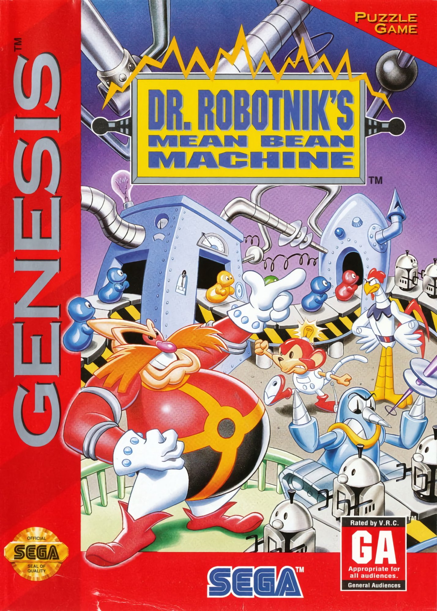 Dr. Robotnik's Mean Bean Machine Dr. Robotnik's Mean Bean Machine