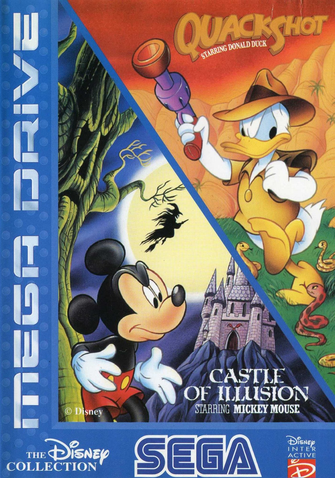 The Disney Collection: Quackshot Starring Donald Duck + Castle of Illusion Starring Mickey Mouse