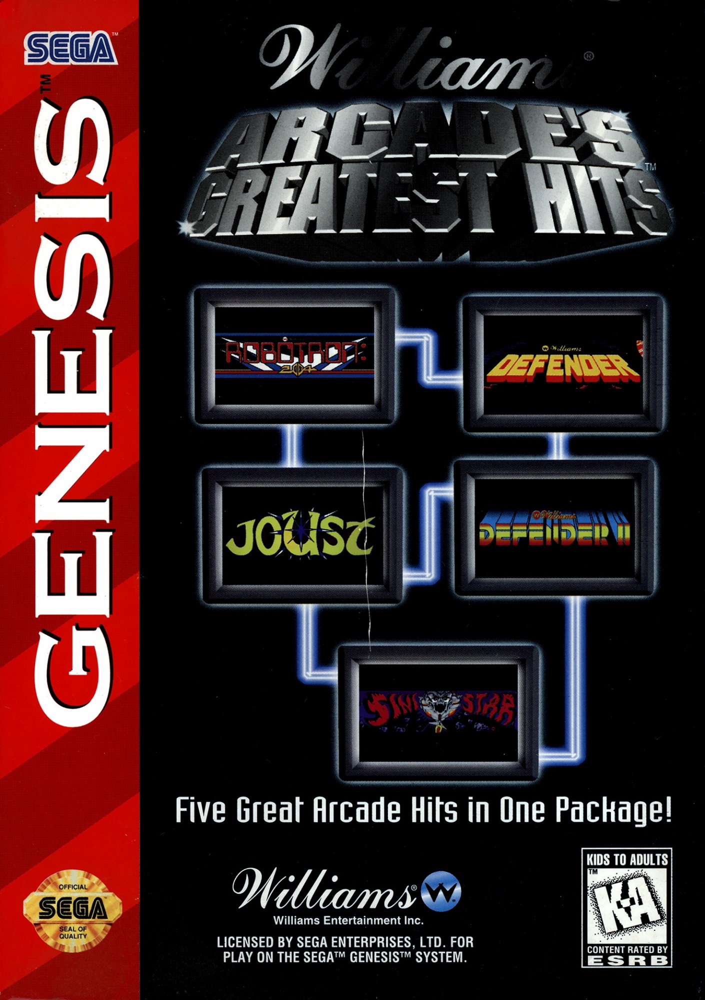 Williams Arcade's Greatest Hits Williams Arcade's Greatest Hits