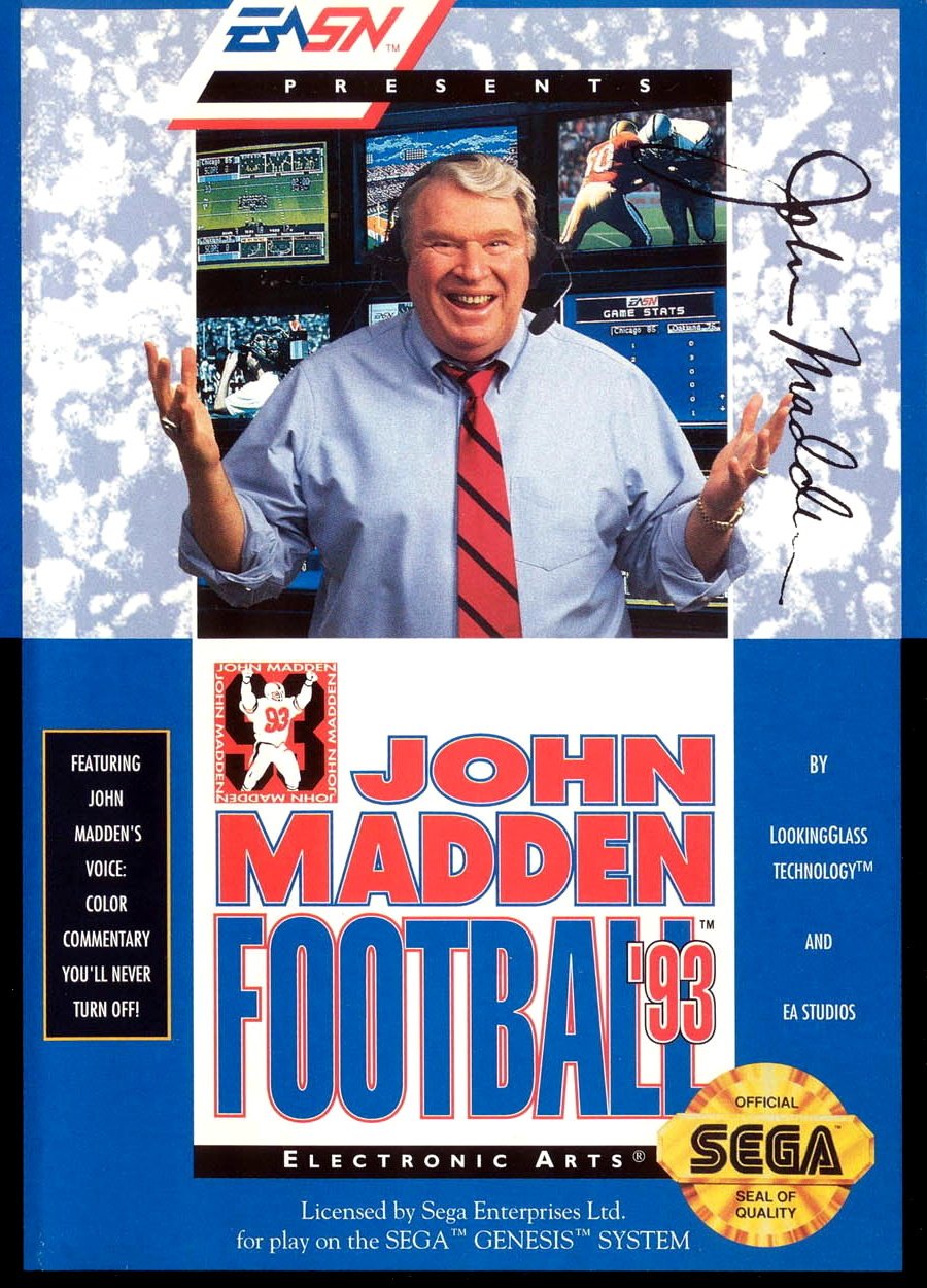 John Madden Football '93 John Madden Football '93