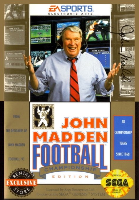 John Madden Football: Championship Edition John Madden Football: Championship Edition