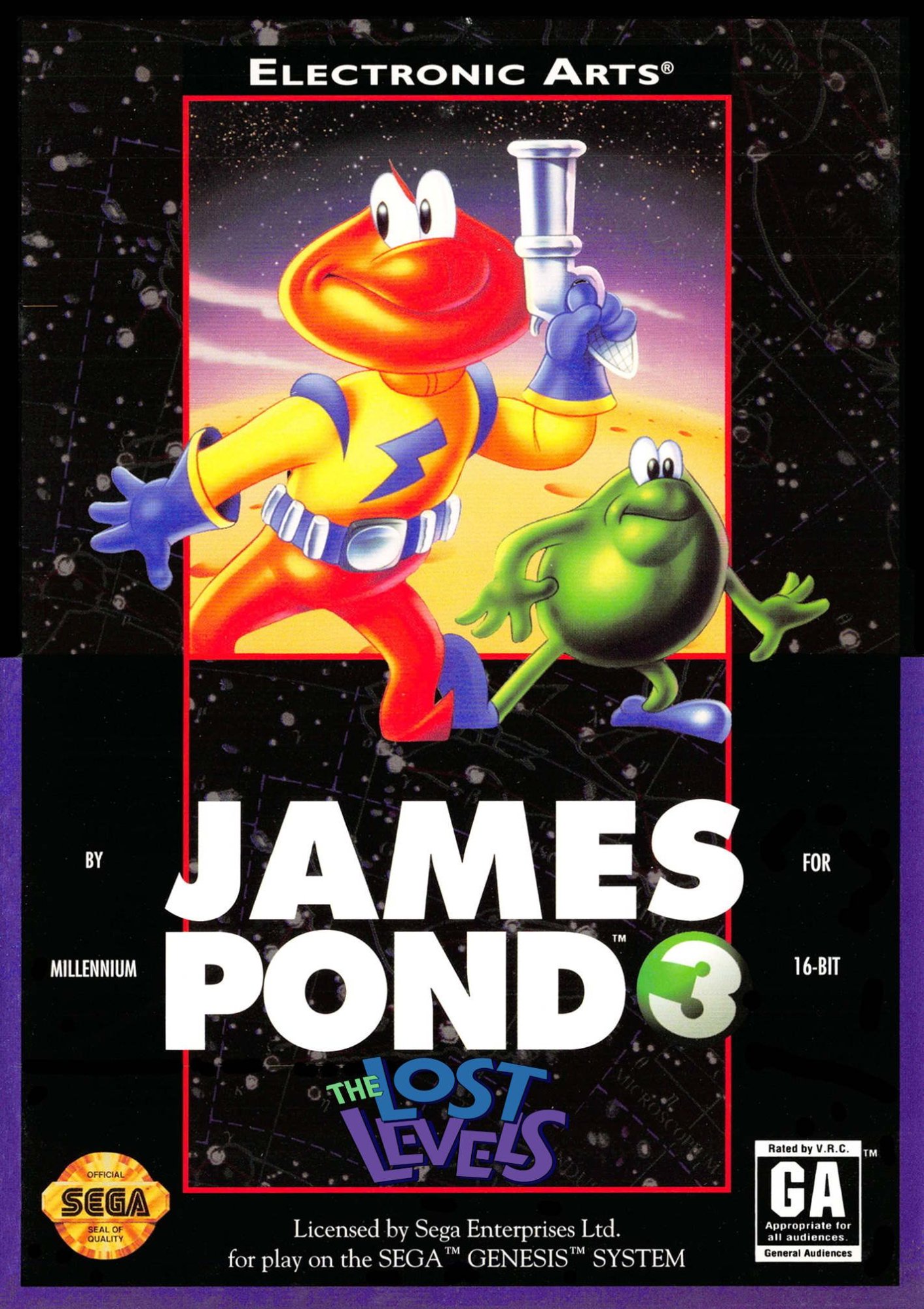James Pond 3: Lost Levels!