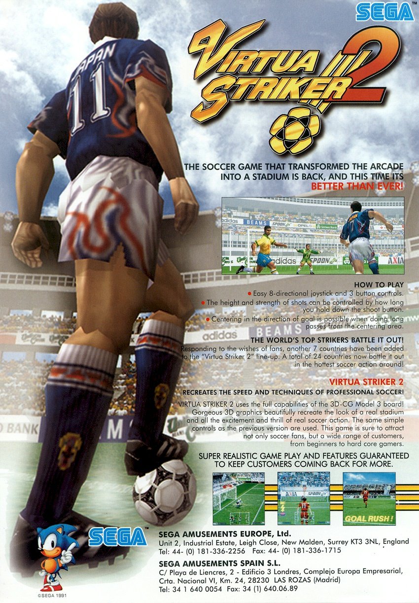 Virtua Striker 2 '98 Virtua Striker 2 '98