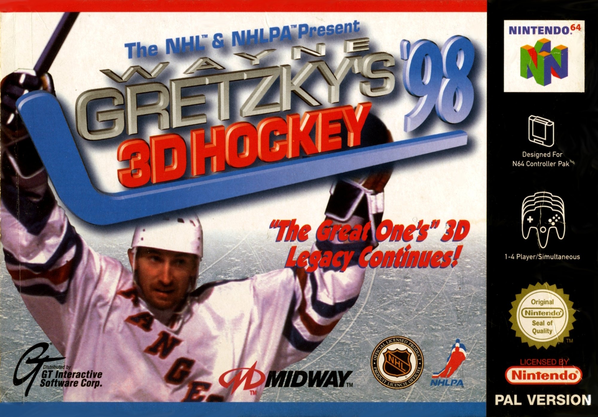 Wayne Gretzky's 3D Hockey '98 Wayne Gretzky's 3D Hockey '98