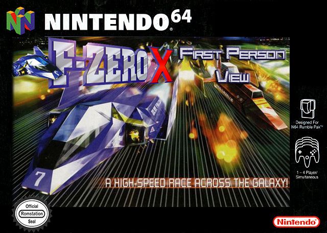 F-Zero X First Person View