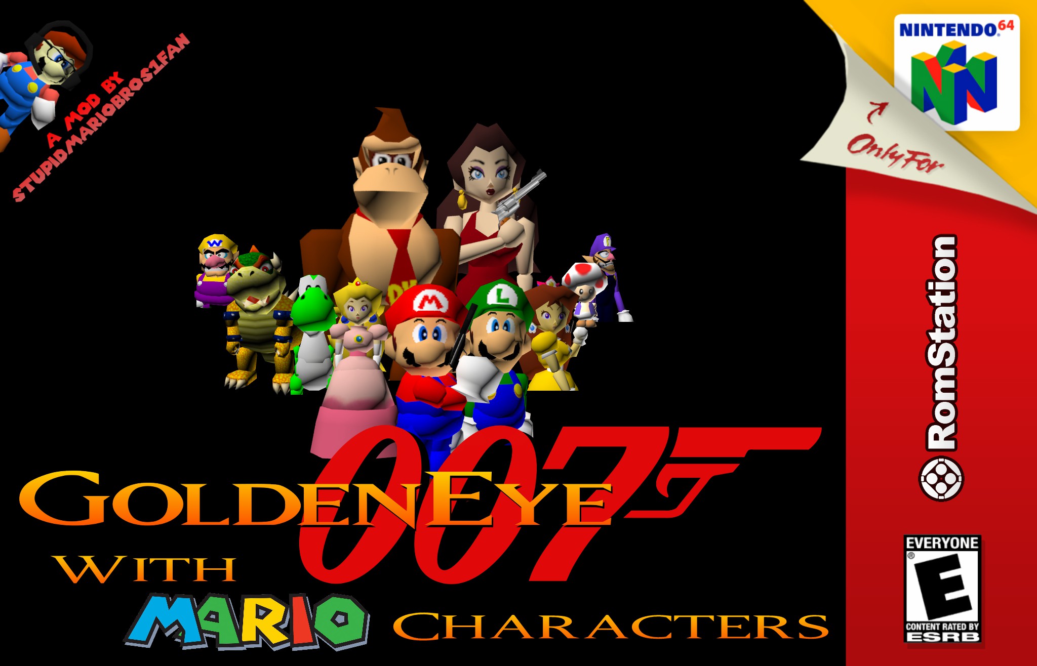 GoldenEye With Mario Characters v3.17 file - ModDB