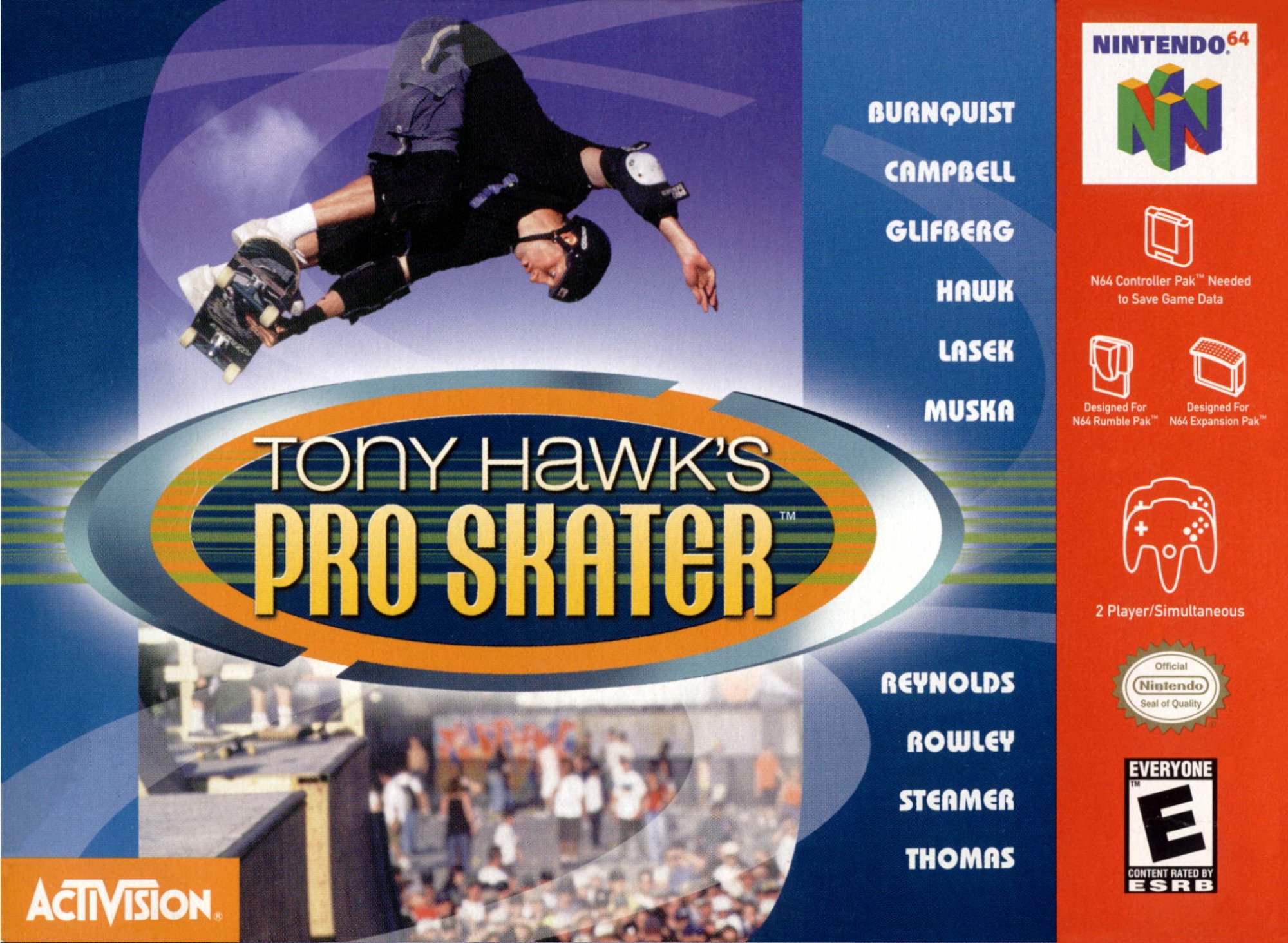 Tony Hawk's Pro Skater Tony Hawk's Pro Skater