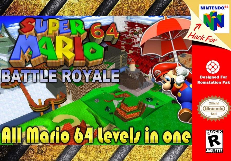 All SM64 Levels in One: Battle Royale