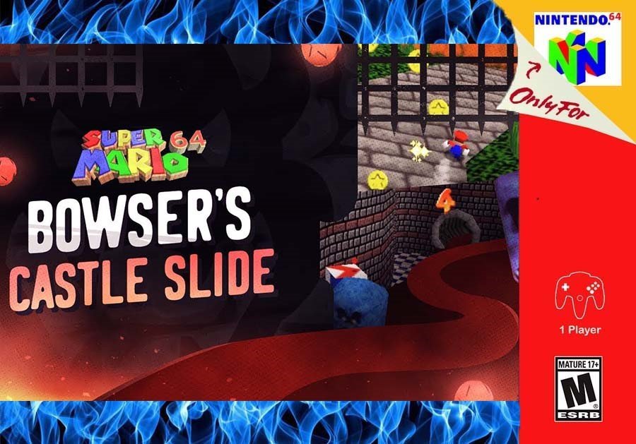 Super Mario 64: Bowser's Castle Slide Super Mario 64: Bowser's Castle Slide
