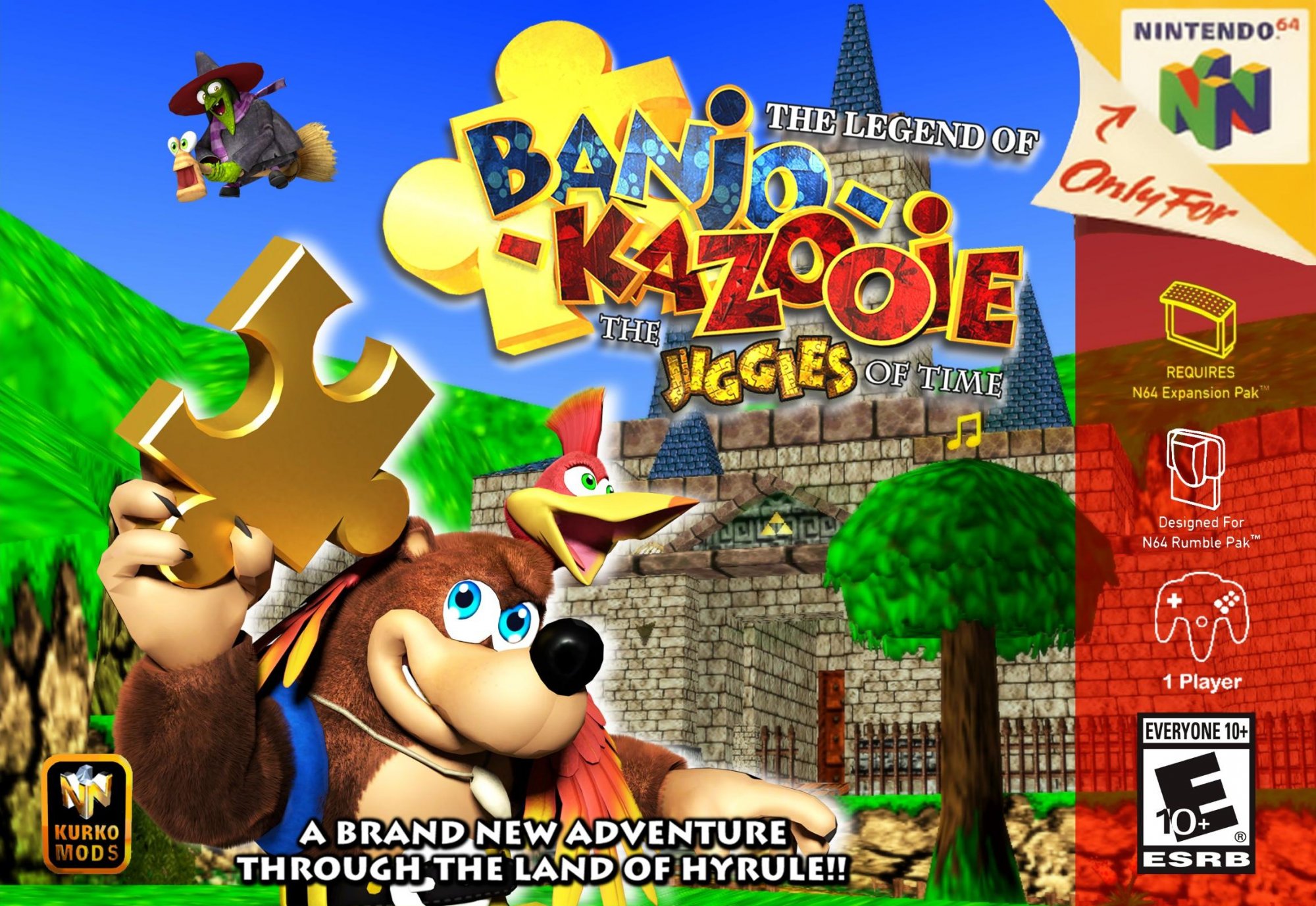 Banjo Kazooie Rom Hack! - The Jiggies of Time - xanagear on Twitch