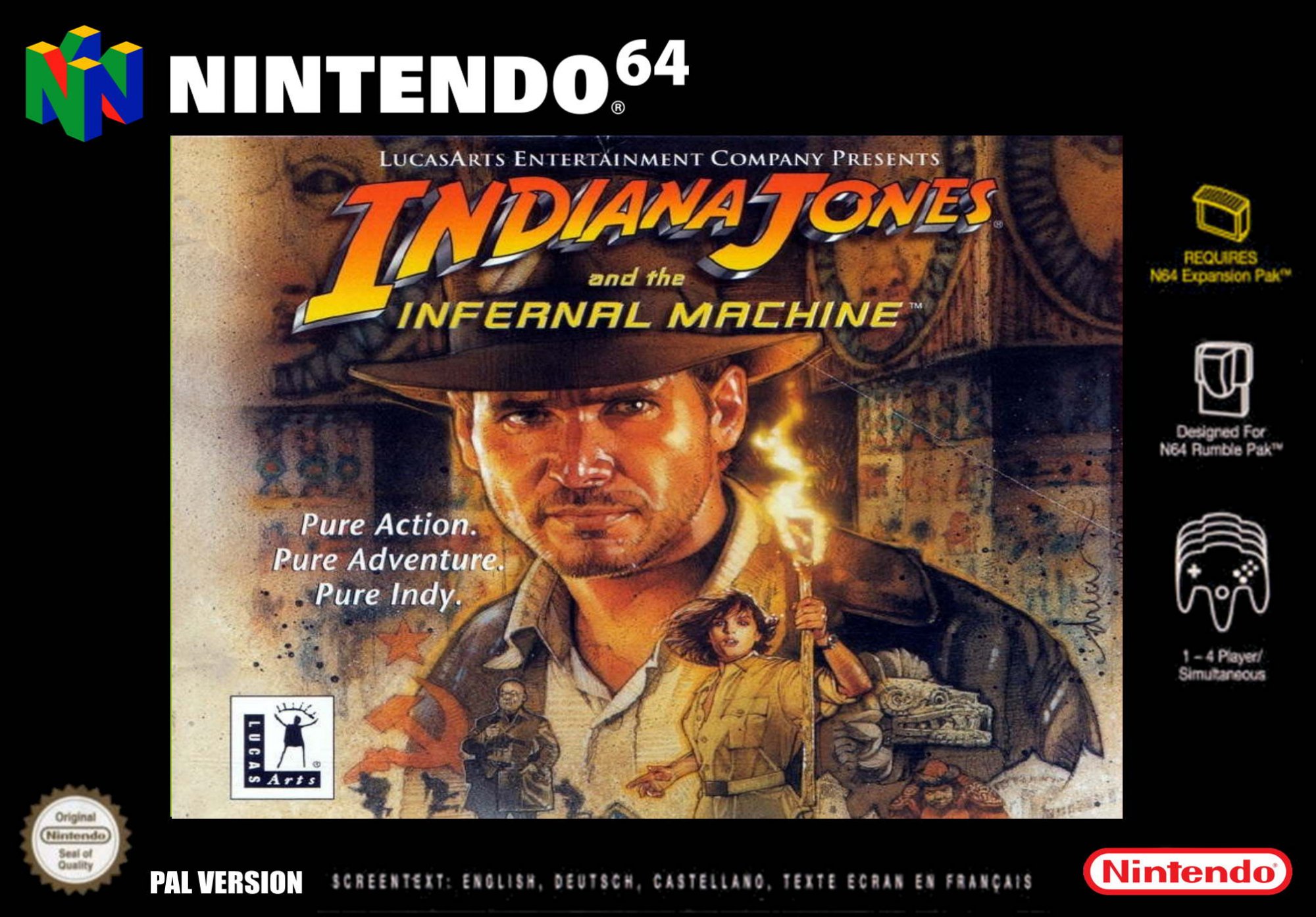 Indiana Jones and the Infernal Machine (Australian Prototype)