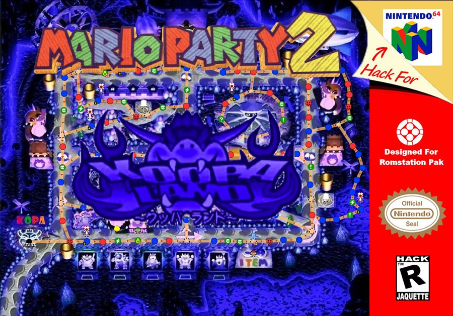 Mario Party 2: Blue Koopa Land Mario Party 2: Blue Koopa Land