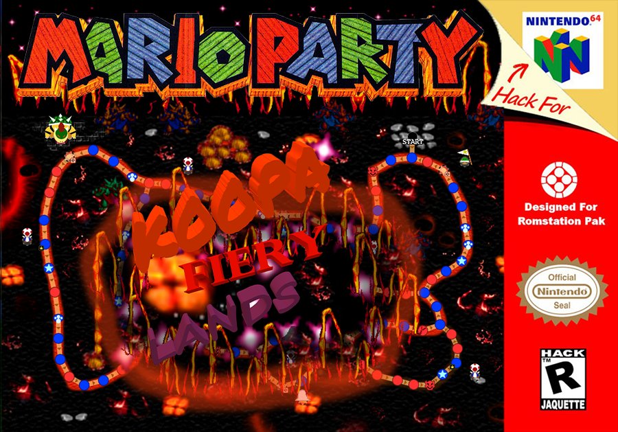 Mario Party: Koopa Fiery Lands Mario Party: Koopa Fiery Lands